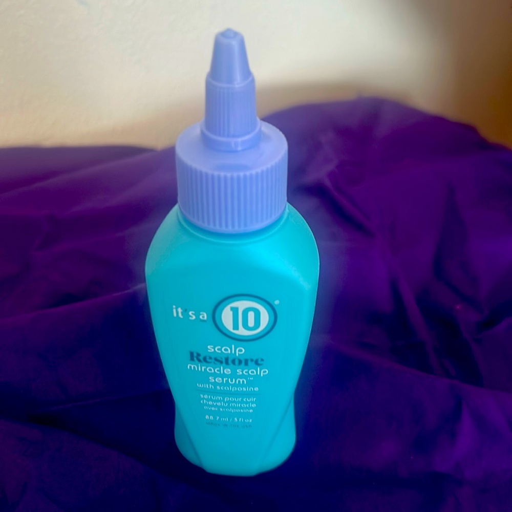 Its a 10 scalp Restore miracle scalp serum